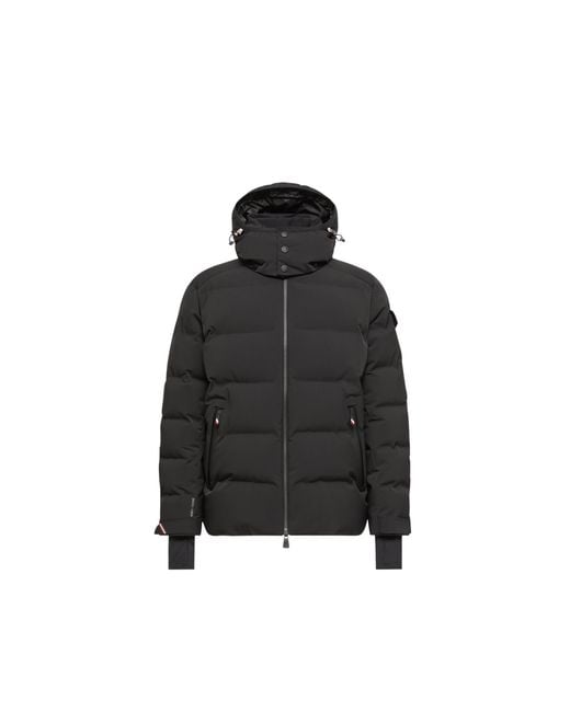 Moncler Black Moncler Montgetech Hooded Insulated Ski Jacket for men