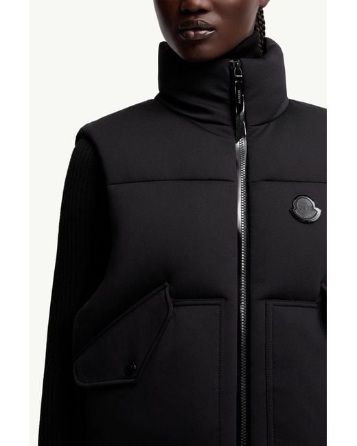 Doudoune Sans Manches X Ee72 Par Edward Enninful Moncler x Edward Enninful en coloris Black