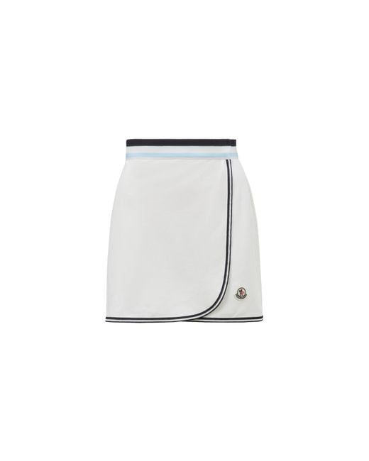 Moncler Wrap Skirt White