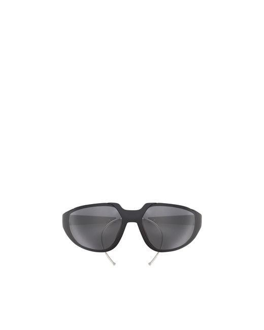 Moncler Gray Moncler Laszer Mask Sunglasses