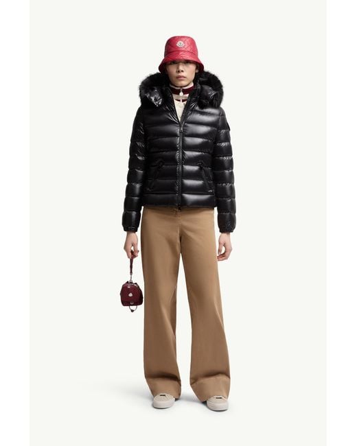Moncler Black Badyf Hooded Short Down Jacket