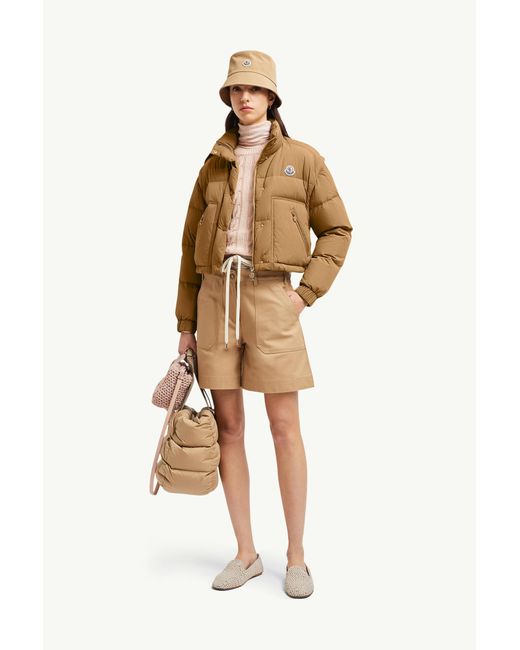 Plumífero Corto 2 En 1 Selle, Mujer, Talla Moncler de color Natural
