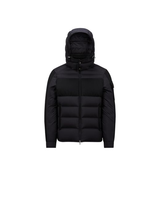 Moncler Black Moncler Barbustel Hooded Short Down Jacket for men