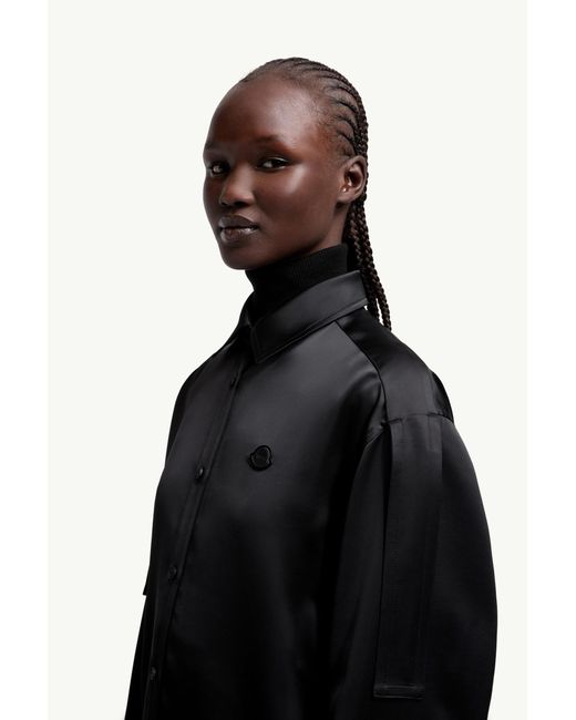 Camisa De Satén X Ee72 By Edward Enninful, Mujer, Talla Moncler x Edward Enninful de color Black