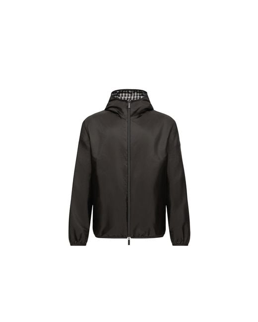 Moncler Black Moncler Vandelli Reversible Hooded Jacket for men