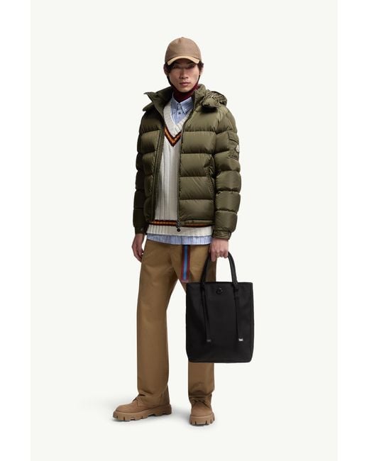 Moncler Pierrick Wasserabweisende Umhängetasche, Herren, Größe in Black für Herren