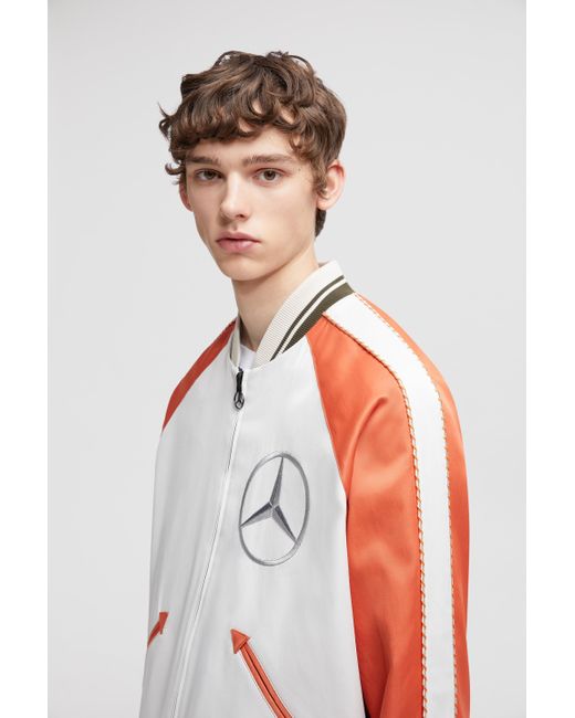 ★MONCLER X MERCEDES-BENZ BY NIGO SATET ボンバージャケット Moncler Genius Moncler x Mercedes-Benz by Nigo Satet Bomber