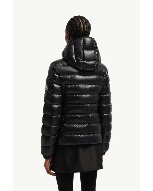 Moncler Black Bady Kurze Daunenjacke Mit Kapuze, Damen, Größe