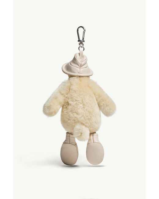 Moncler Monduck Key Holder in Metallic | Lyst