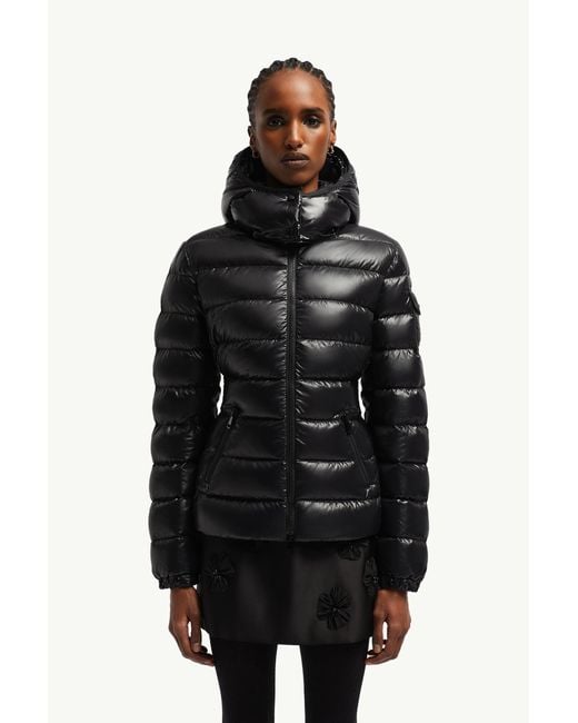 Moncler Black Bady Kurze Daunenjacke Mit Kapuze, Damen, Größe