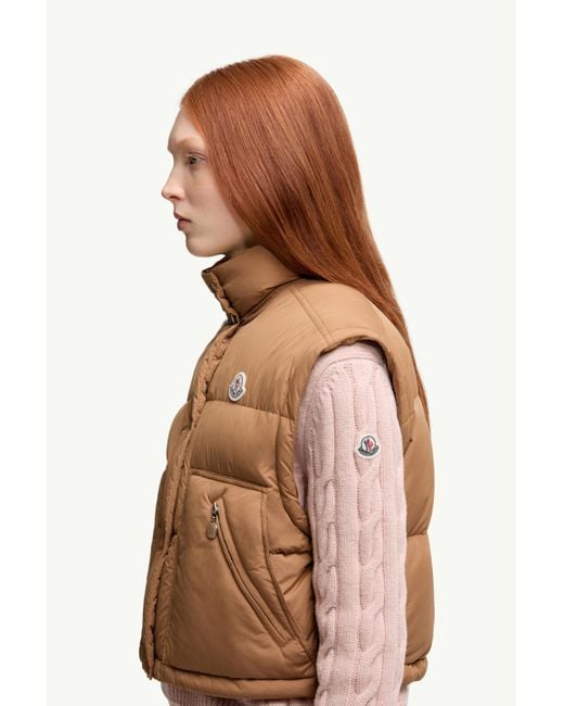 Plumífero Corto 2 En 1 Selle, Mujer, Talla Moncler de color Natural