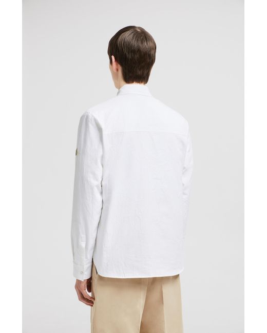 メンズ MONCLER X FRGMT シャツジャケット White
