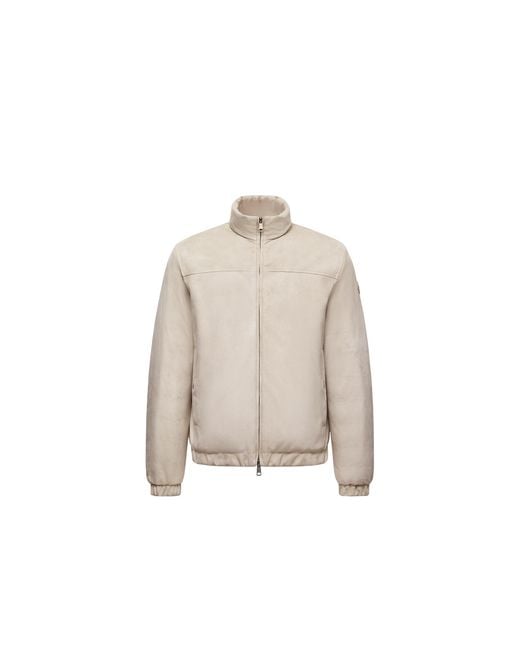 メンズ Moncler Cernay ショートダウンジャケット Natural