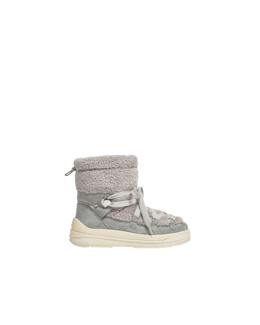 Botas De Nieve De Material Sintético Y Ante Insolux, Mujer, Talla Moncler de color Gray