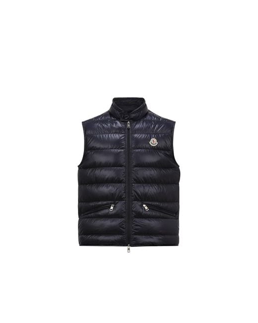 メンズ Moncler Guiベスト Black