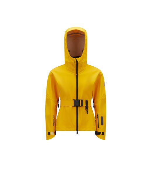 3 MONCLER GRENOBLE Yellow Teche Ski Jacket