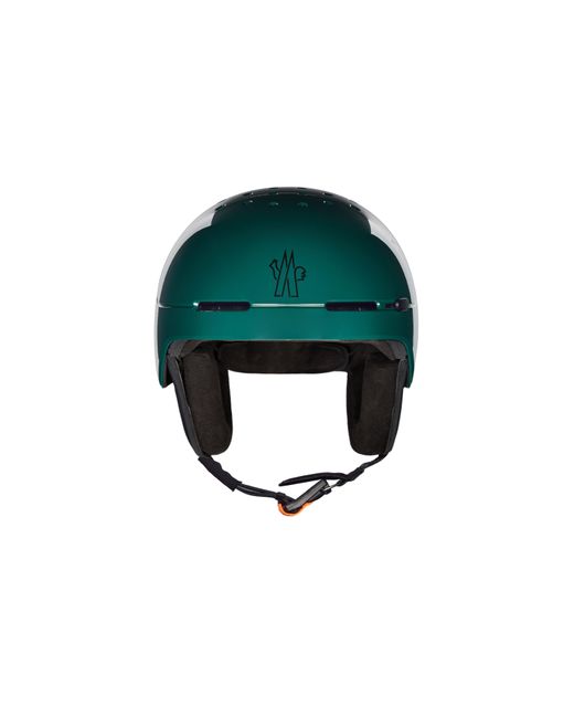 3 MONCLER GRENOBLE Green Logo Ski Helmet