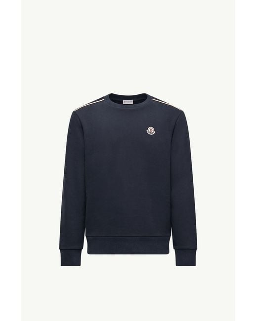 Sudadera De Algodón Con Logotipo Mon Duck, Hombre, Talla Moncler de hombre de color Blue