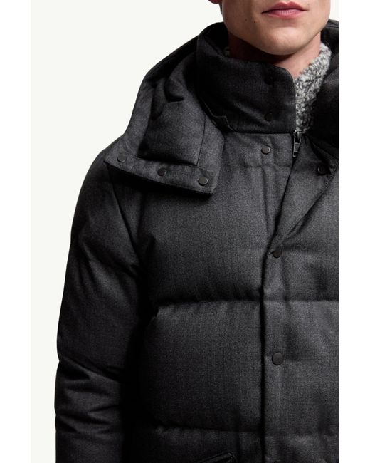 メンズ Moncler Eawy ショートダウンジャケット Black