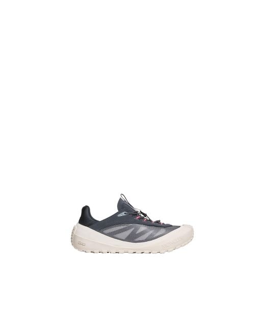 Moncler Blue Moncler Trailgrip Lp Suede & Nubuck Sneaker for men