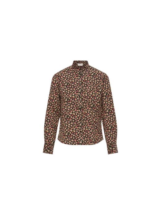 Moncler Brown Moncler Corduroy Hooded Shirt Jacket