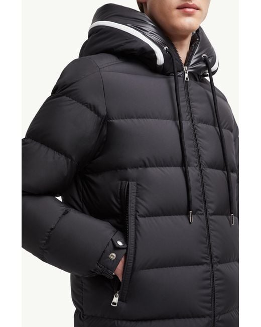 メンズ Moncler Cardere ショートダウンジャケット Black