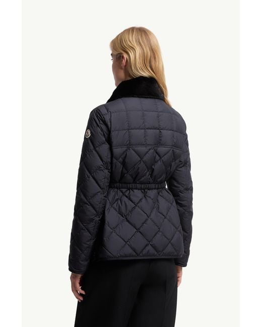 Doudoune Courte Cygne En Finitions Synthétiques Moncler en coloris Blue