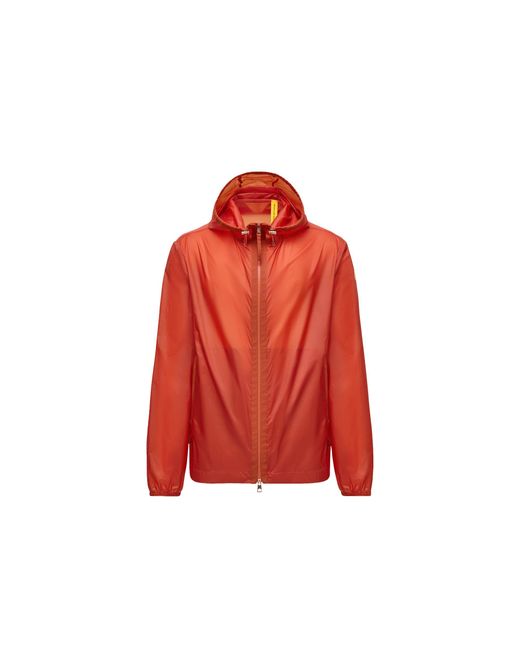 Moncler x Gilga Farm designed by Donald Glover Red X Gilga Farm By Donald Glover Hamlin Hooded Windbreaker for men