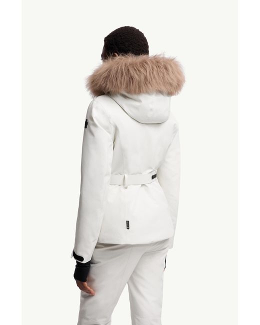 Moncler Laplanceダウンスキージャケット Natural
