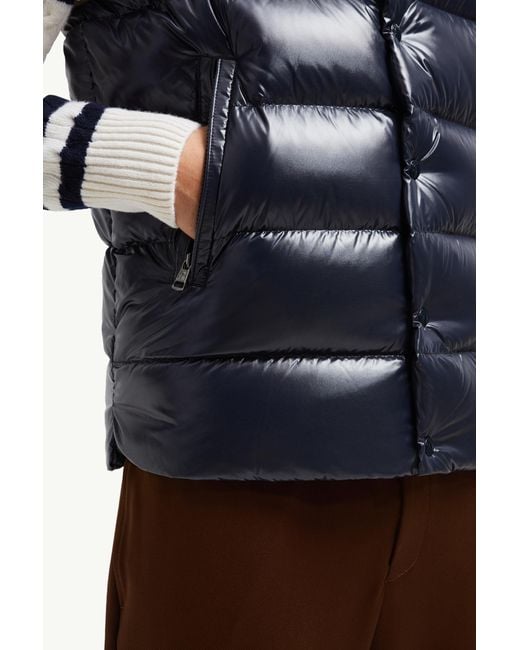 メンズ Moncler Tibbベスト Black