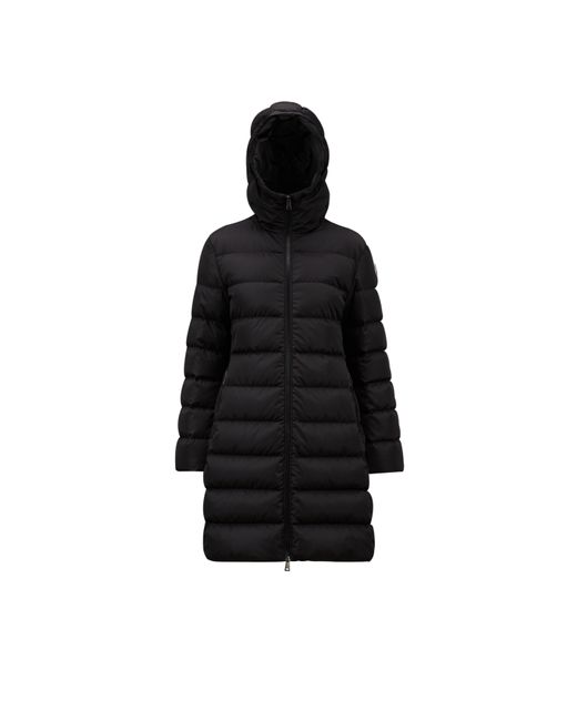Womens Jackets Moncler Jackets Moncler Synthetic Nylon Dombes Down Jacket in Black 