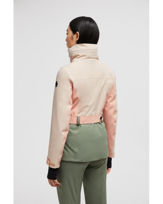 Moncler Pink Hainets Padded Ski Jacket