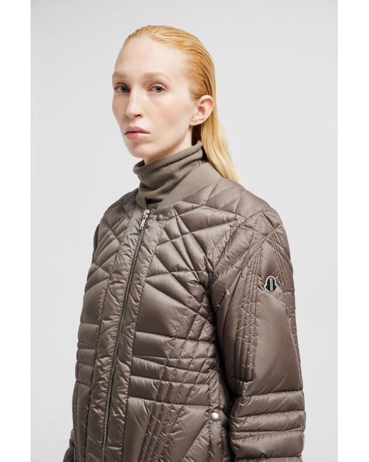 Moncler + Rick Owens Geocamo Nappa Leather Bomber Jacket