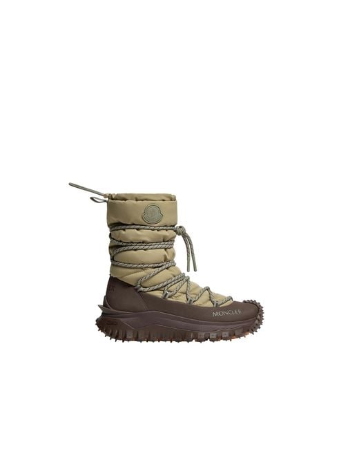 Moncler Brown Trailgrip Gtx Lace-Up Boots for men