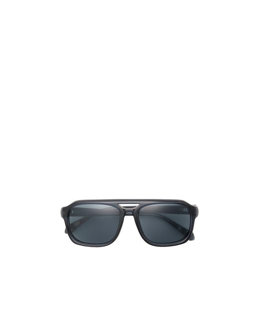 Moncler Blue Moncler Vantos Rectangular Sunglasses