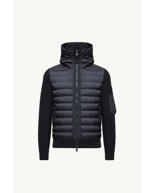 Cárdigan Acolchado Con Cremallera, Hombre, Talla Moncler de hombre de color Blue