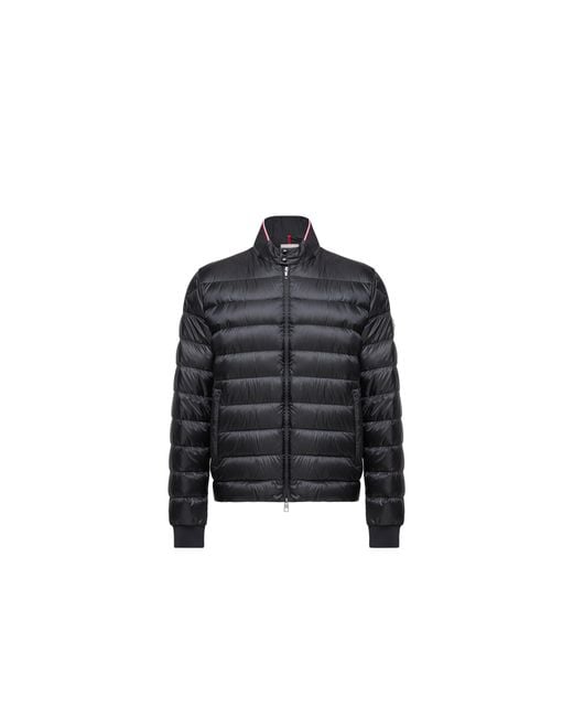 Moncler Black Moncler Rigel Short Down Jacket for men