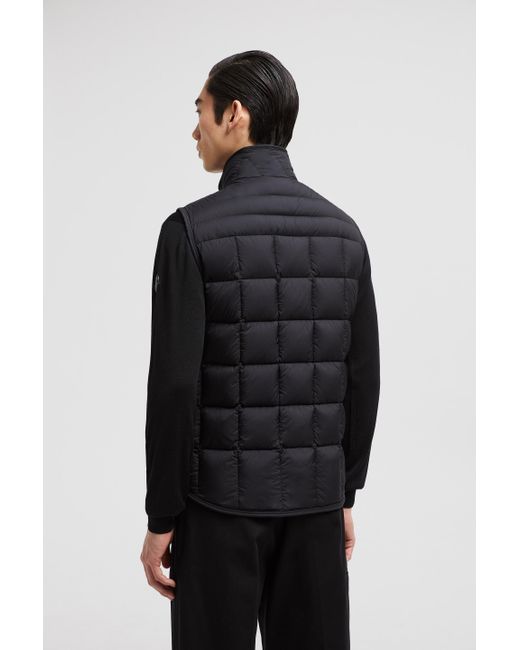 Moncler Black Estagnour Down Gilet for men