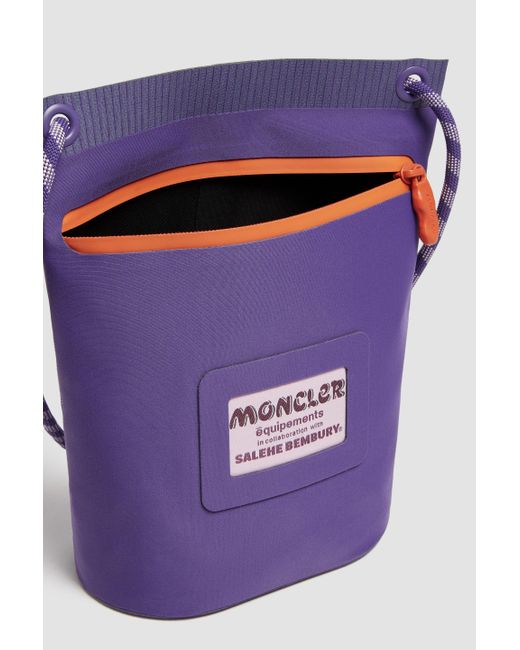 メンズ Moncler Amoebaポーチ By Salehe Bembury Purple