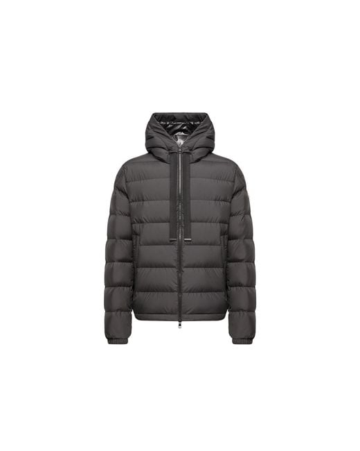 Moncler Black Moncler Zeflor Hooded Down Jacket for men