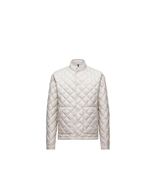 メンズ Moncler Oise ショートダウンジャケット White