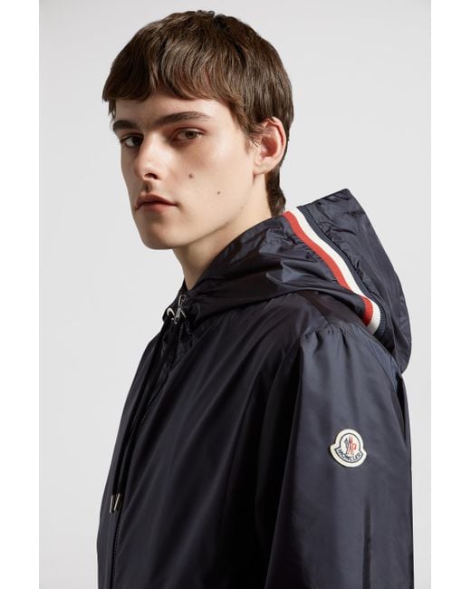 Moncler Blue Grimpeurs Hooded Jacket for men