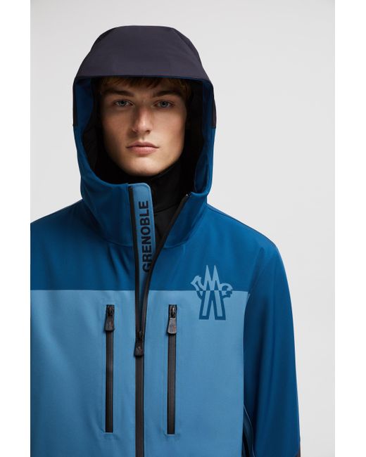 Moncler Blue Murat Down Ski Jacket for men