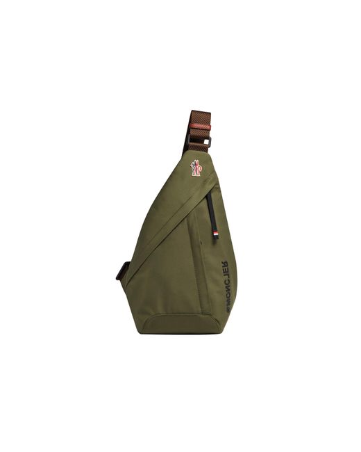 3 MONCLER GRENOBLE Green Cross Body Bag for men
