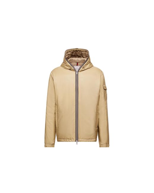 メンズ Moncler Evettesショートダウンジャケット Natural
