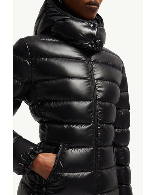 Moncler Black Bady Kurze Daunenjacke Mit Kapuze, Damen, Größe