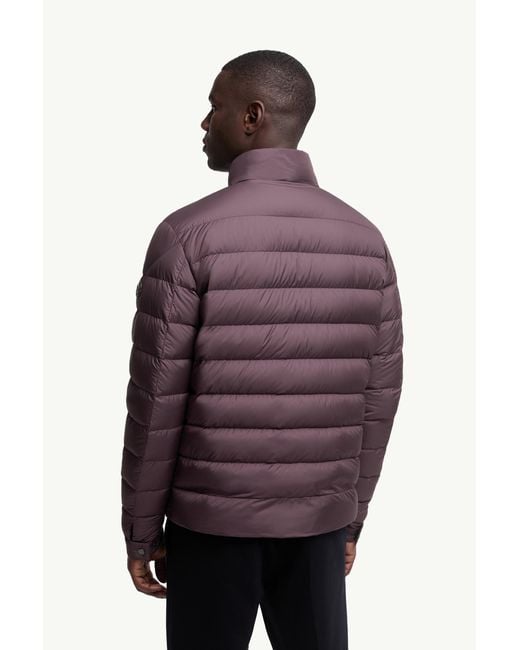 Moncler Purple Lyco Short Down Jacket for men