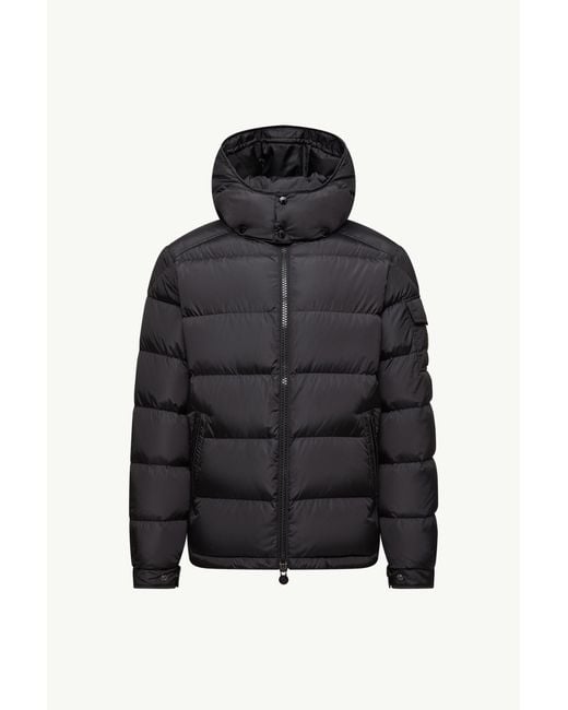 Moncler Black Maya Matte Short Down Jacket for men