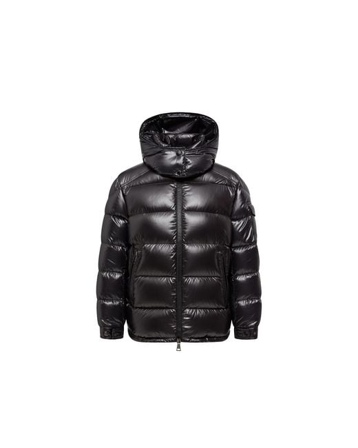 Moncler Black Moncler Maire Hooded Short Down Jacket