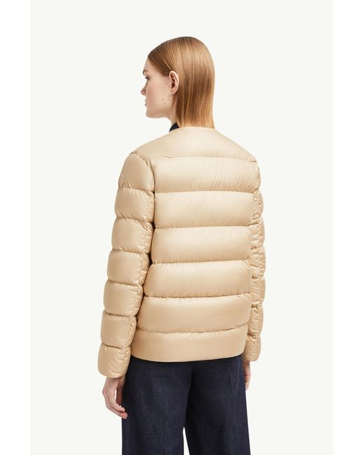 Moncler Natural Gerbe Short Down Jacket